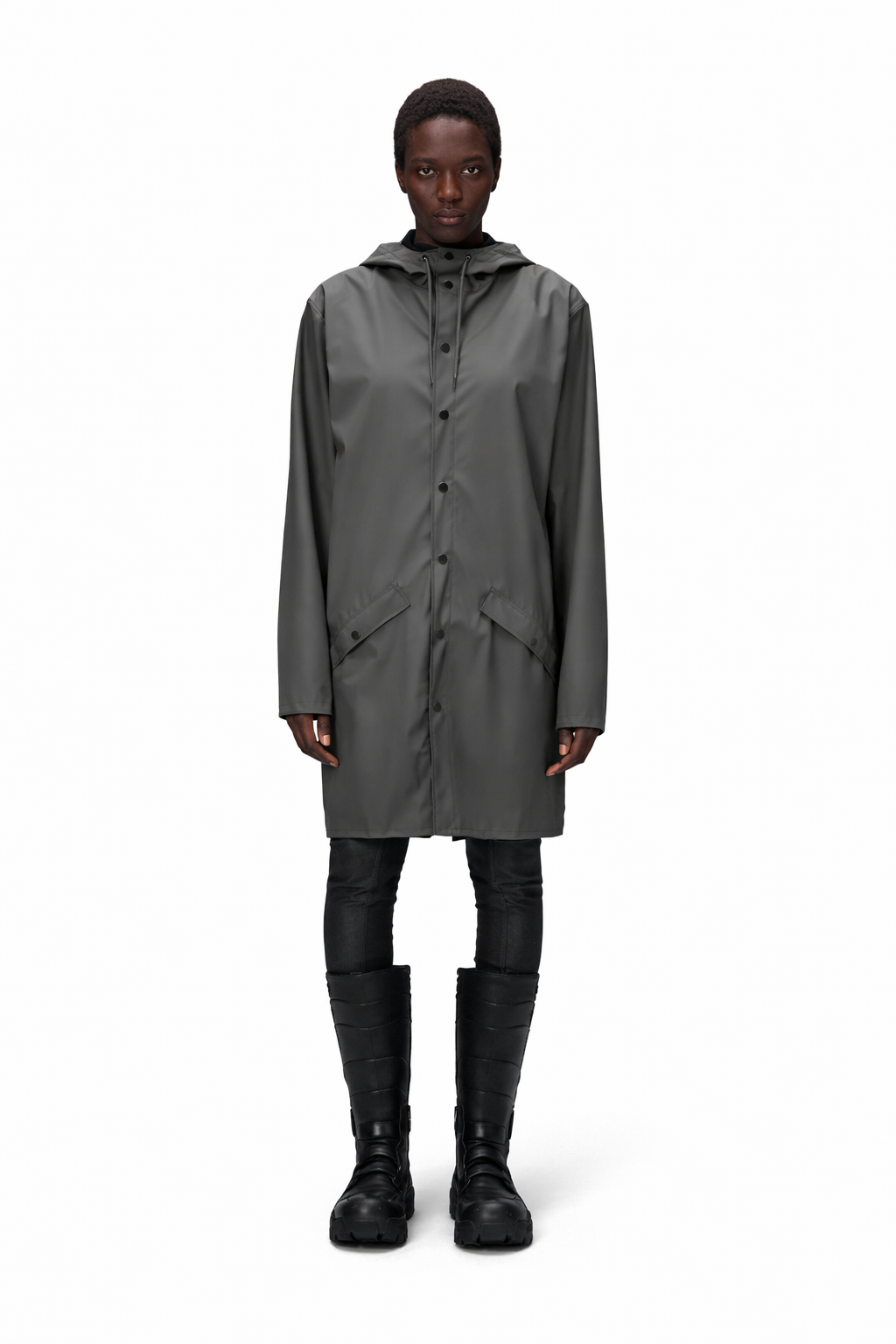 Rains Jacket 1202 Grey