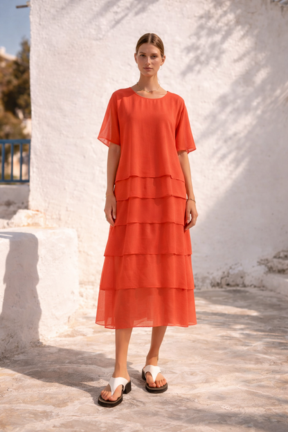 Coral Dress