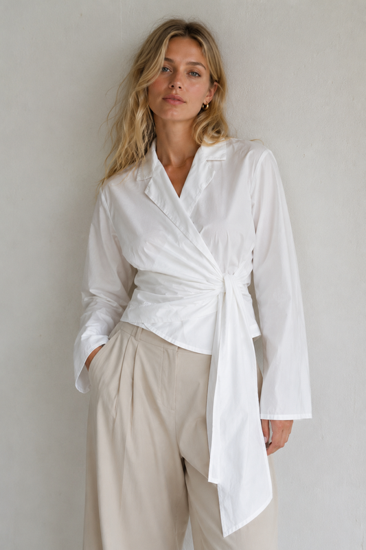 Wrap Tie Top