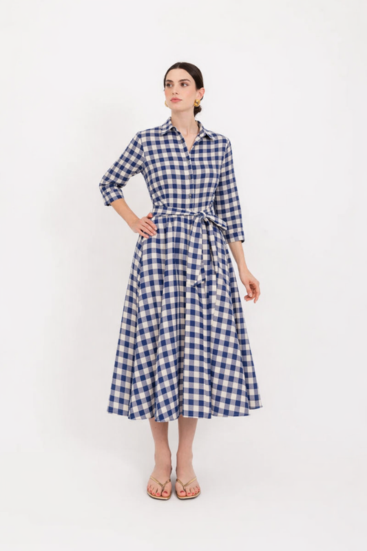 Ninni Plaid Dress