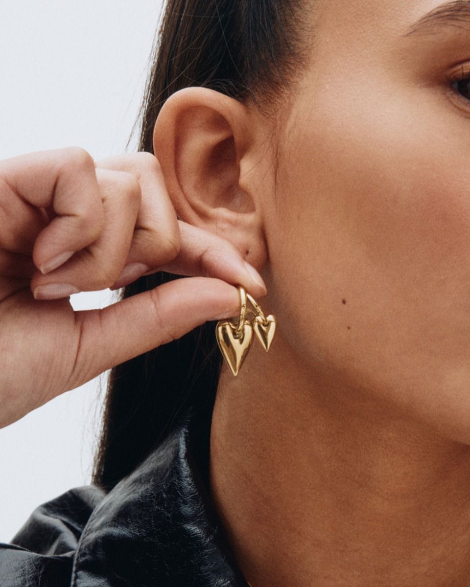 Amore Small Hoops