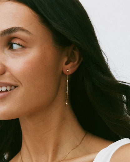 Mira Earrings Multi Gold
