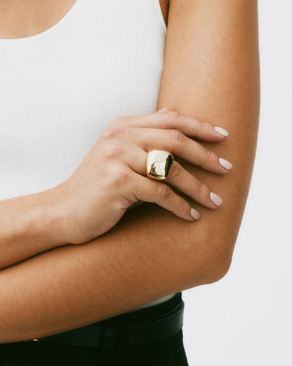 Mira  Maxi Ring Gold