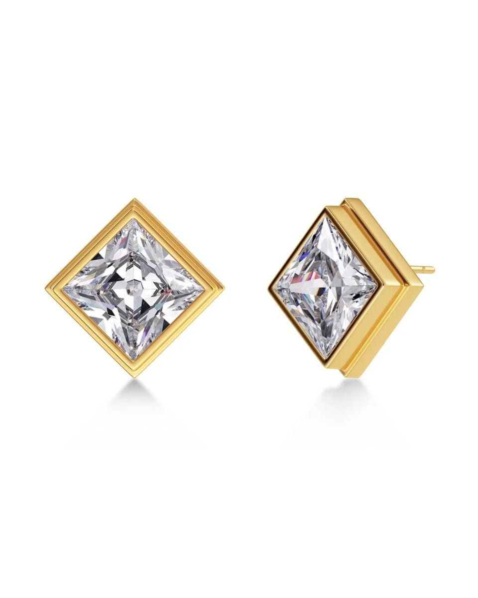 Pantheon Studs Gold