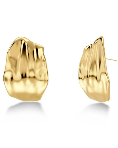 Tidal Studs L Gold