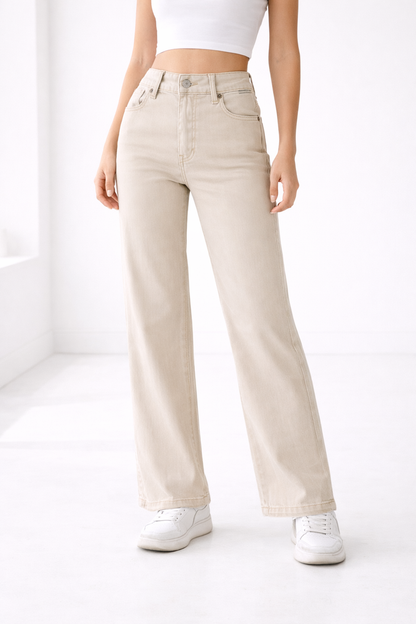 Conny Fancy Stitching Jeans