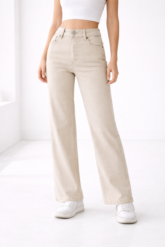 Conny Fancy Stitching Jeans