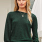 Metallic Long Sleeve Knit