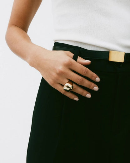 Mira  Maxi Ring Gold