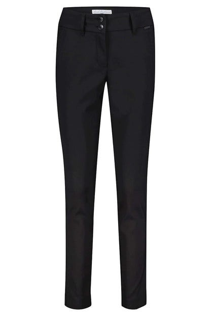 Diana Cropped Trousers Black