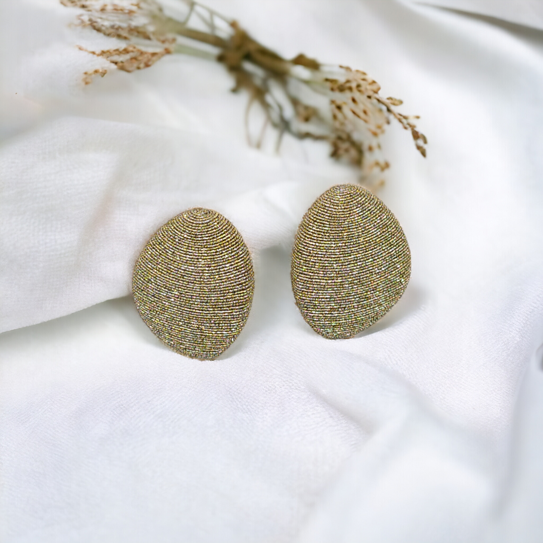 Large Pebble Earrings