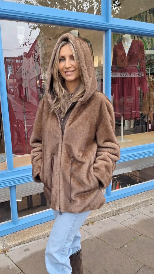 Reversible Eco Mink Jacket