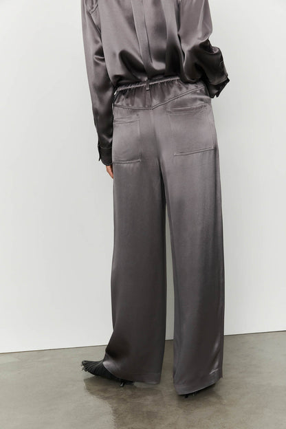 Satin Trousers