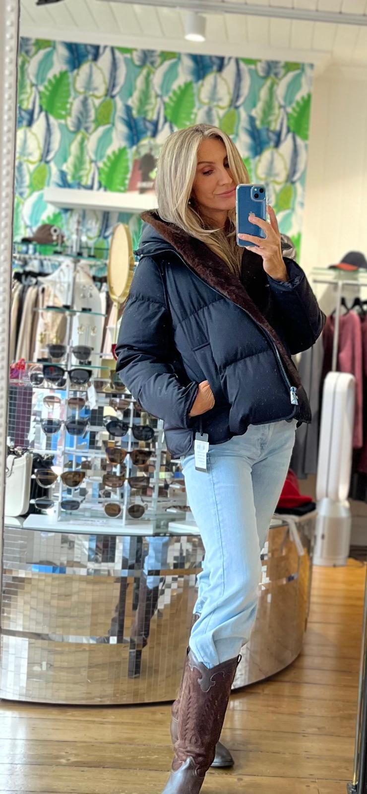 Eco Mink Down Jacket