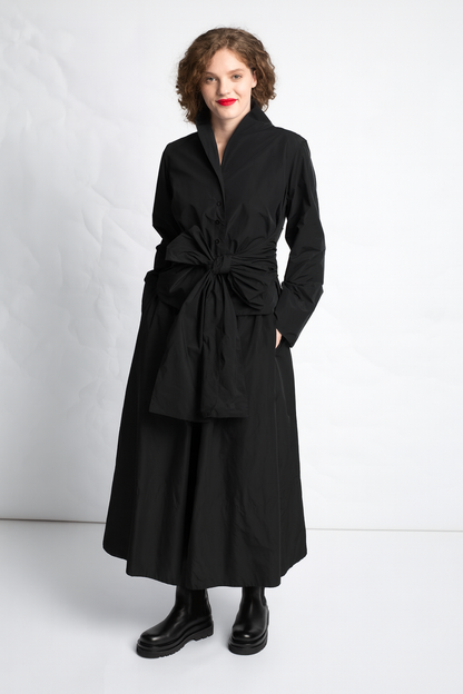 Taffeta Tie Top